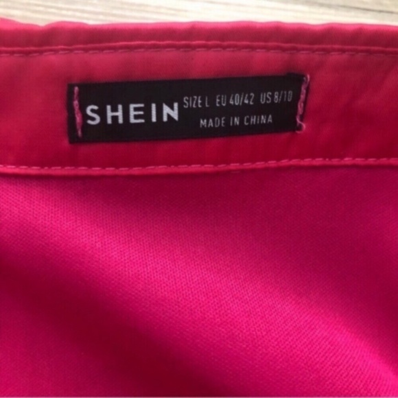 Vibrant Pink Fully Sequin Long Sleeve Blouse - Picture 3 of 8